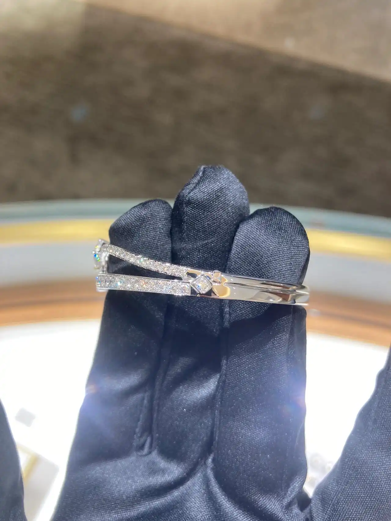 满钻手镯定制图片展示