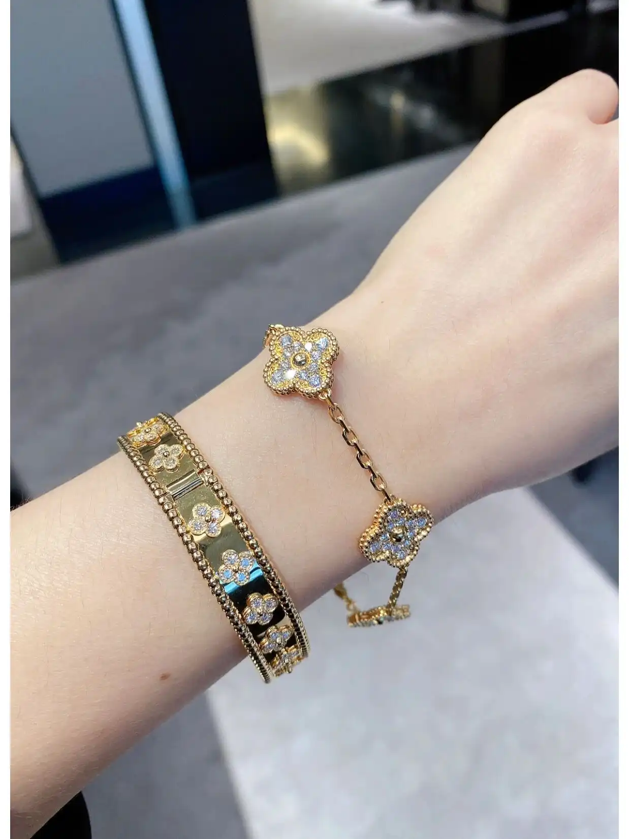 满钻手镯定制图片展示